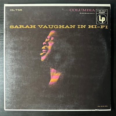 Sarah Vaughan ‎– Sarah Vaughan In Hi-Fi 2LP (Европа 2006г.)