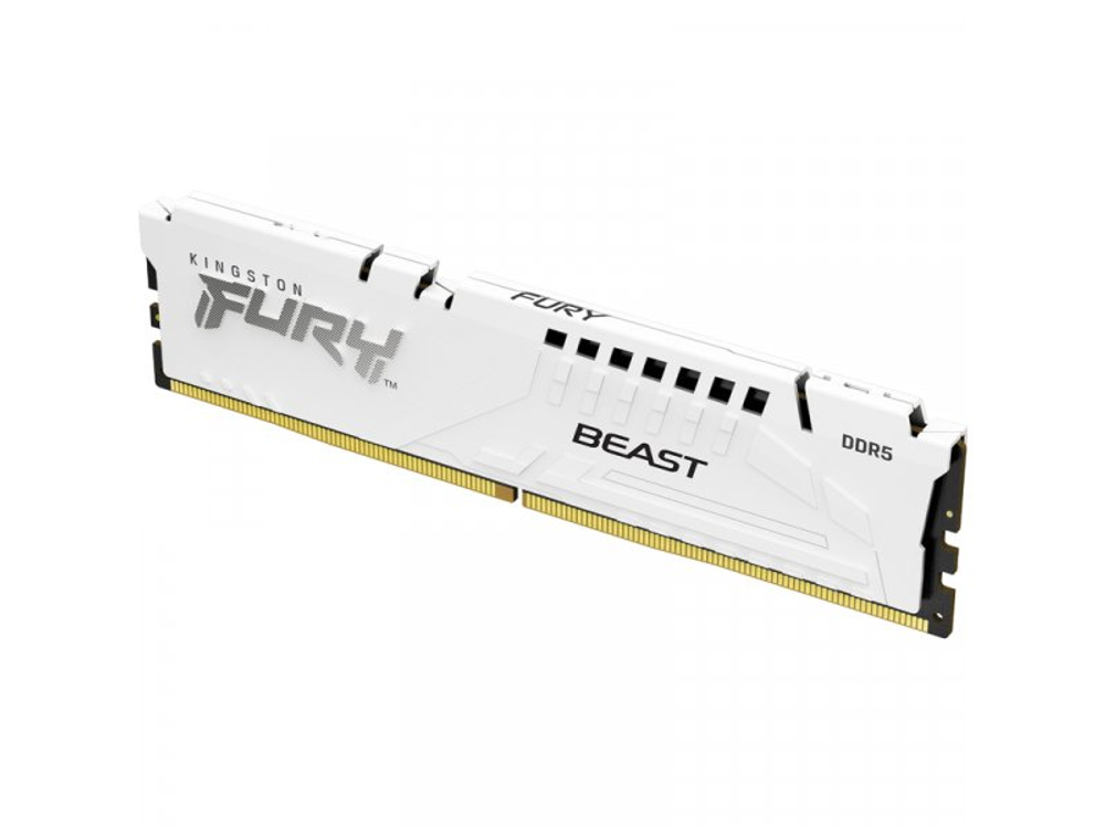 Оперативная память Kingston Fury Beast White KF552C40BW-32, DDR5 1х 32ГБ 5200 МГц, DIMM, RTL