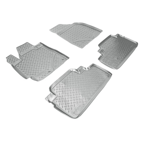 Ковры в салон Norplast/Unidec для Toyota Highlander (2010-)Полиуретан,Серый, арт.NPL-Po-88-17-G