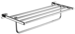 5119 Полотенцедержатель с полкой  (ХРОМ) ViEiR  (10/1шт)