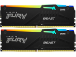 Оперативная память Kingston Fury KF552C40BBAK2-32, DDR5 2х 32ГБ 6200 МГц, DIMM, RTL