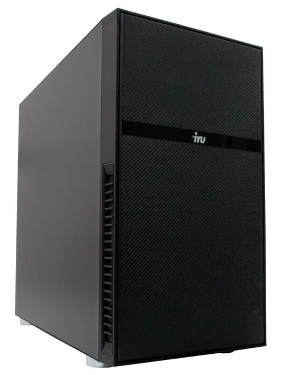 Компьютер IRU Game 510B5GM MT,i5 10400F, 16 Гб,HDD 1Тб, SSD 240Гб, GTX1660 6Gb,Win10, чёрный   93299