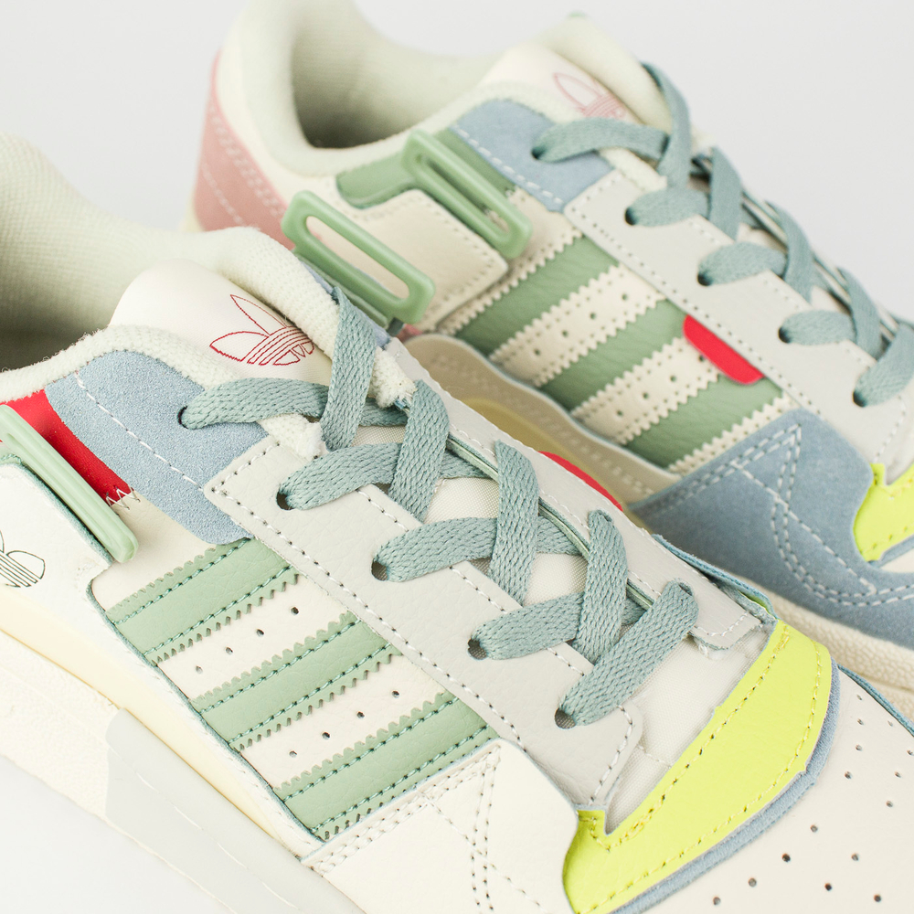 Кроссовки Adidas Forum Low Wmns White / Colors