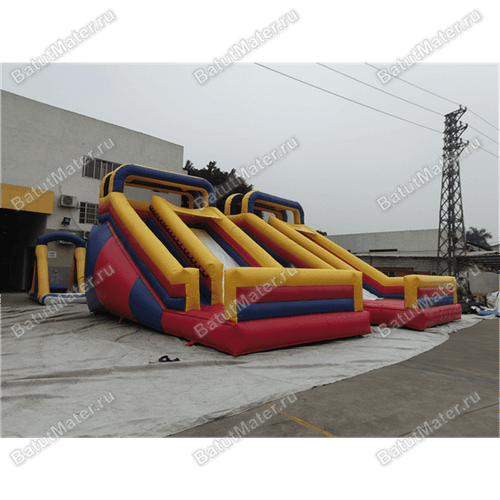 Коммерческий надувной батут "Русские салазки"