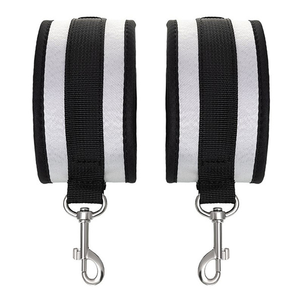 Серебристо-черные оковы ToyFa Anonymo 310157