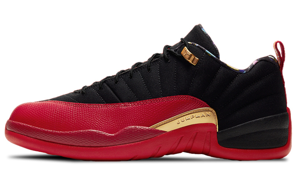 Кроссовки Jordan Air Jordan 12 Retro Low Se "Black And Metallic Gold"