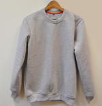 СВИТШОТ МУЖСКОЙ ФЛИС, 280 гр, светл. меланж, M-301_52 (XL)