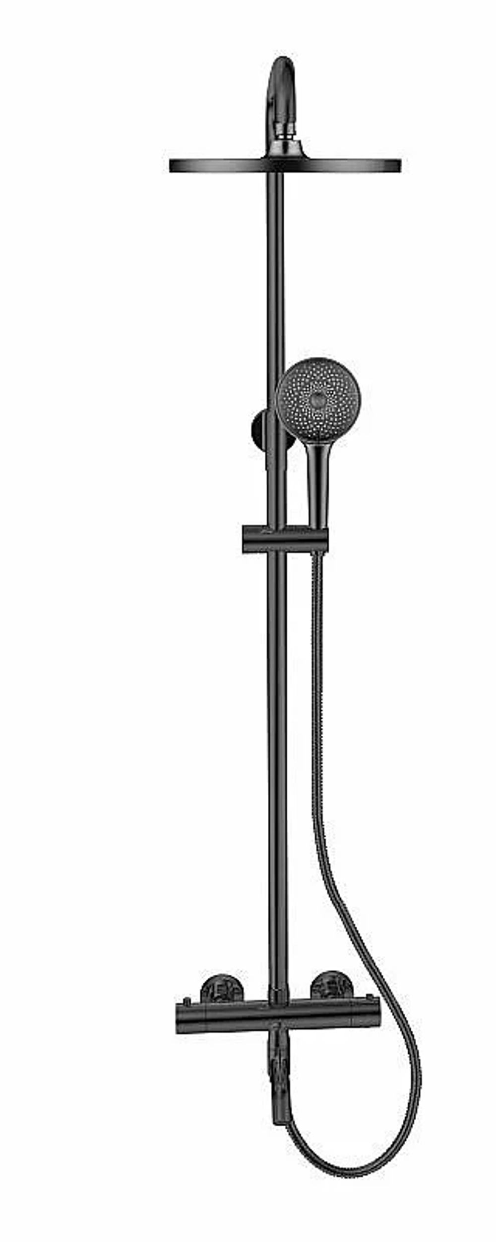 Душевая система Bronze de Luxe SCANDI 11060B черный