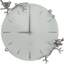 Часы настенные Терра Колор Серый дым Сильвер