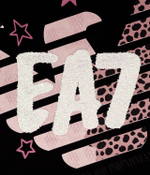 Худые EA7 - черный(6RFM07 FJEAZ)