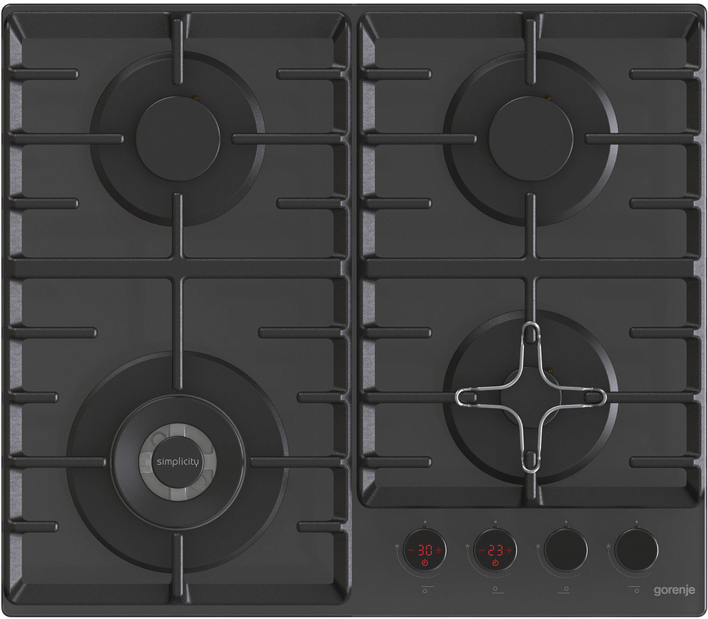 Независимая газовая варочная панель Gorenje GKTW641SYB