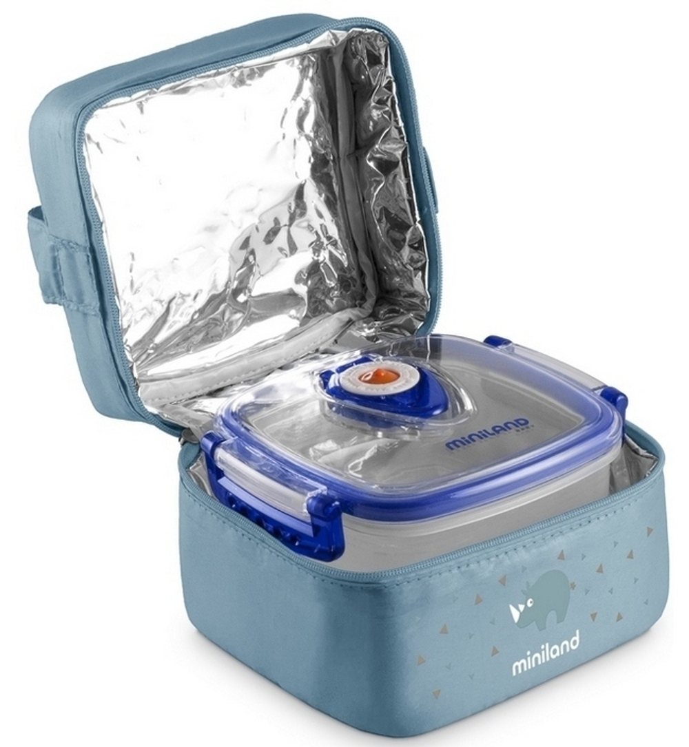 Термосумка Miniland Pack-2-Go HermifFresh с двумя вакуумными контейнерами