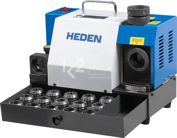 Заточный станок для спиральных сверл Heden DG-30, Ø12-30 мм