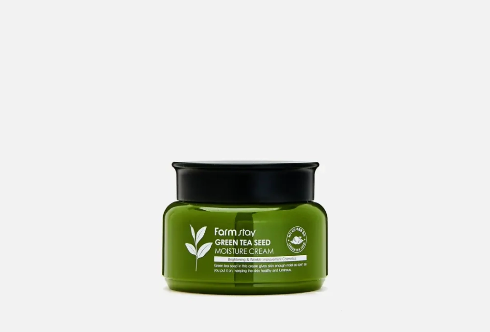 FarmStay Green Tea Seed Moisture Cream Увлажняющий крем с семенами зеленого чая 100мл