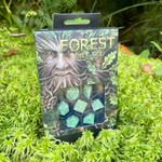 Набор кубиков для настольных ролевых игр (Dungeons and Dragons, DnD, D&D, Pathfinder) - Forest Dice Set: Tundra