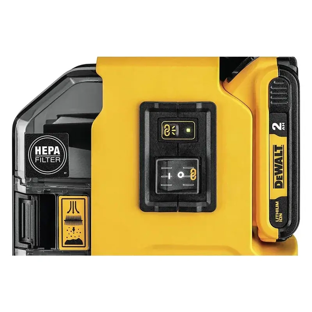 DeWalt DWH161N промышленный аккумуляторный пылесос (без АКБ и ЗУ)