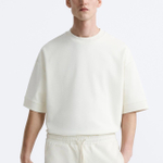Футболка Zara плотная, мол.