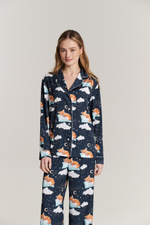 Костюм двойка спящие лисы - S размер