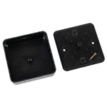 Коробка распределительная ОП IEK 75х75х28 мм черная