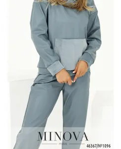 Костюм 2196-голубой Minova