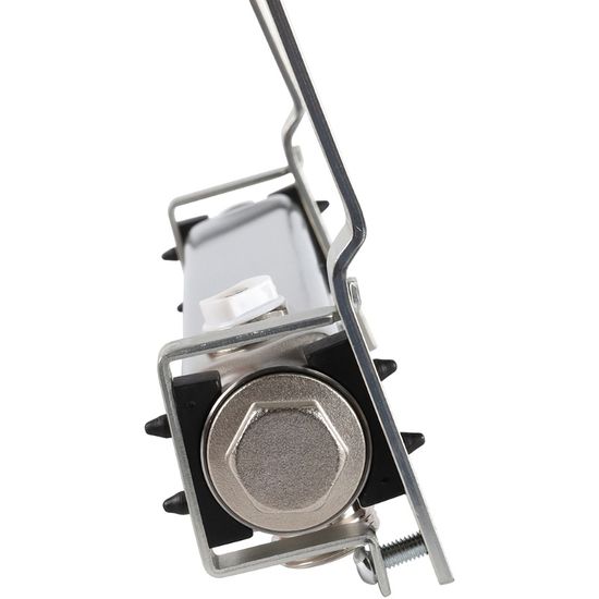 Коллектор Rommer 1"x3/4" на 9 контуров для радиаторной разводки (нерж. сталь) RMS-4401-000009