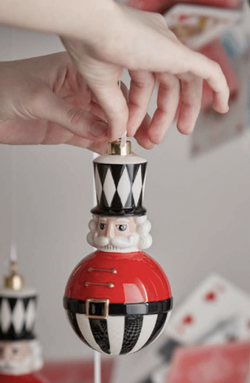 Игрушка Солдат (в ассортименте) Н. 14, стекло. EDG