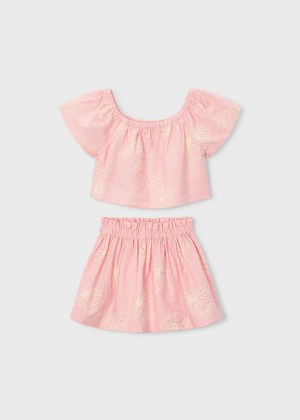 топ с юбкой