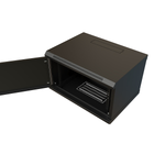 Шкаф настенный 19", 6U WRLine WR-TW-0666-SR-RAL9004