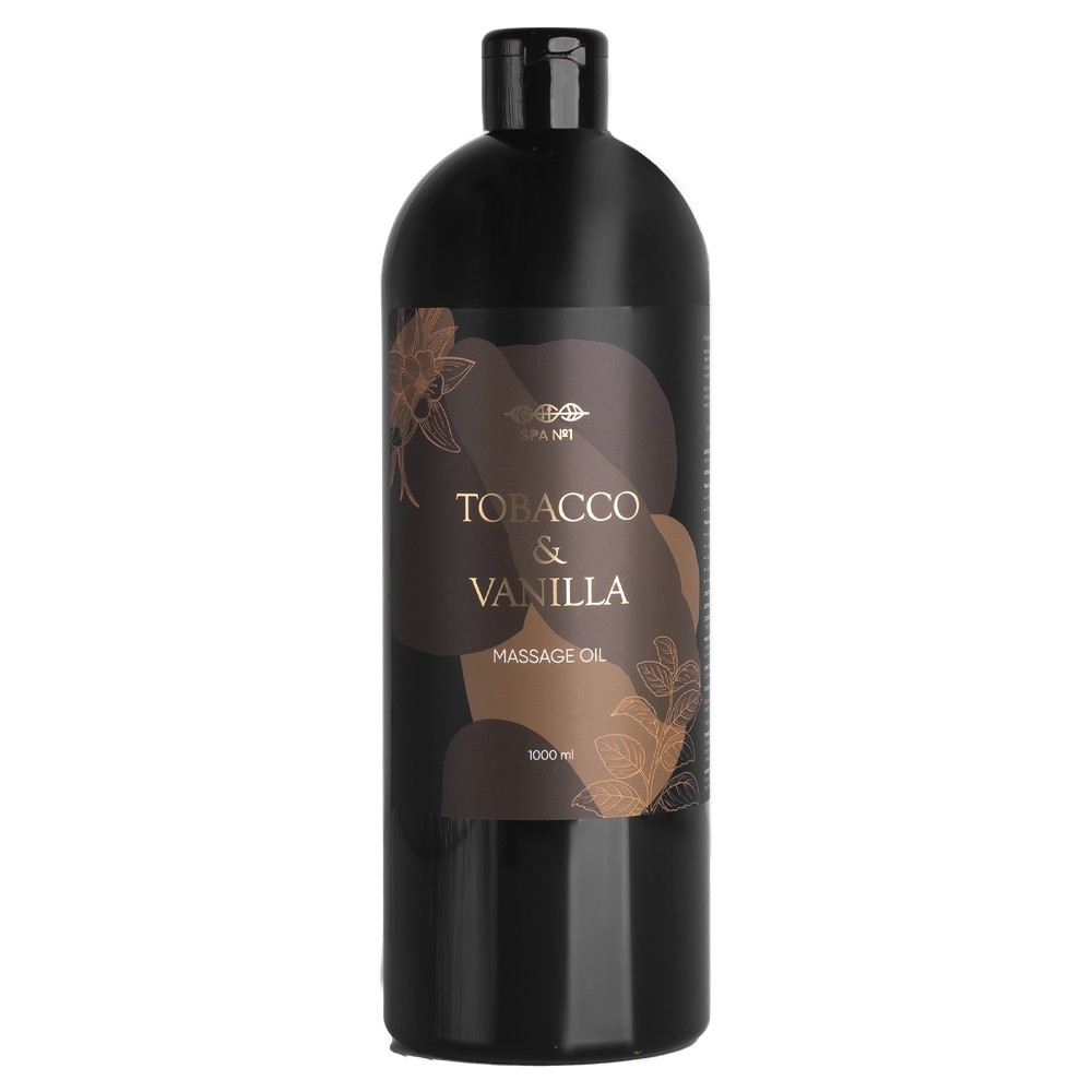 Массажное масло «Табак и ваниль» 1000 мл