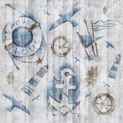 Дизайнерские обои Factura SEASHORE HOUSE