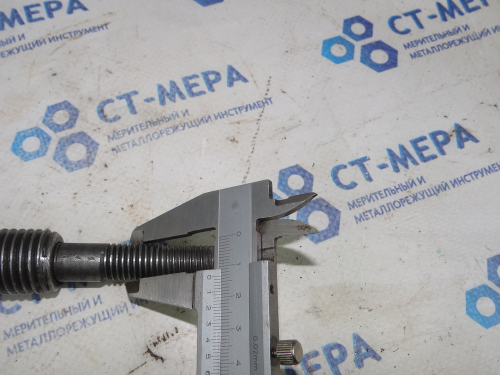 Шомпол (тяговый шпиндель) М24 для станков ISO 50 (7:24) 6Р82, 6М82, 6Р82Ш