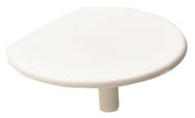 Заглушка к эксцентрику RAFIX 20, пластик, белый, Hafele