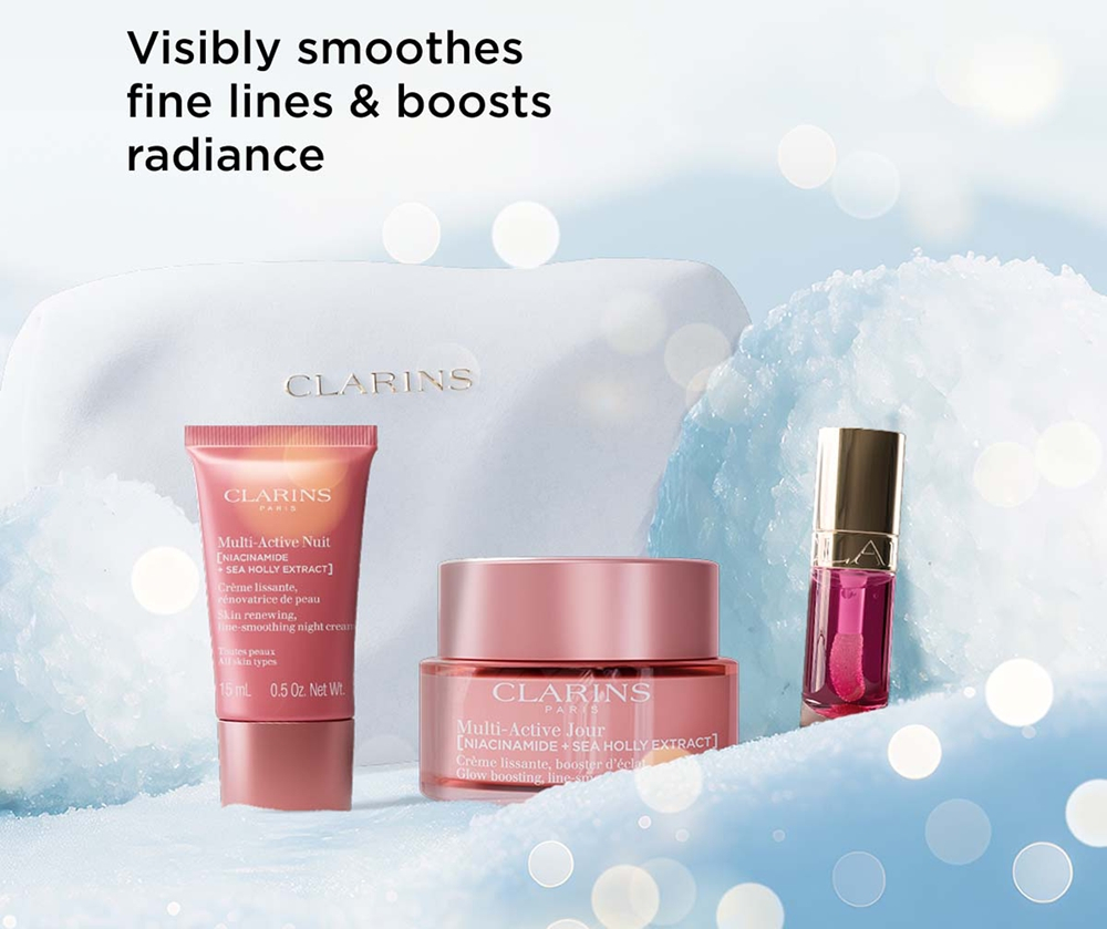Clarins Multi-Active Holiday Season - Подарочный набор косметики, 0