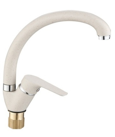 063521-B Смеситель од. для кухни выс. (СВЕТ.БЕЖ.) ViEiR (10/1шт)