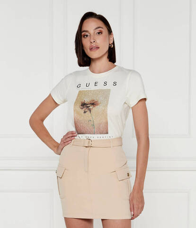 Футболка GUESS - экрю(W4BI13 KCJI0)