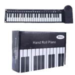 Qara-ağ rəngli elastik piano