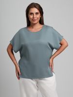 Блузка Летний драйв-4 Виотекс СЕРЫЙ