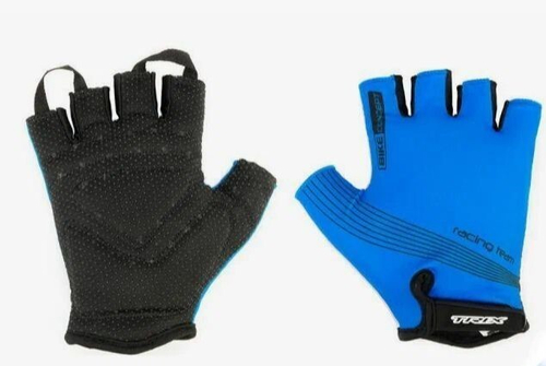 Перчатки TRIX nw  мужские, L, коротк. пальцы, гелев. вставки, дышащая лайкра/искусств. замша, синие
