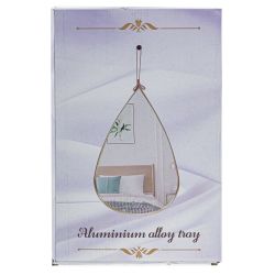 GAEM Зеркало настенное, L21,5 W1 H32,5 см