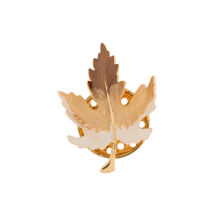 Брошь Shadore Клен XZ0834.15 BR/G