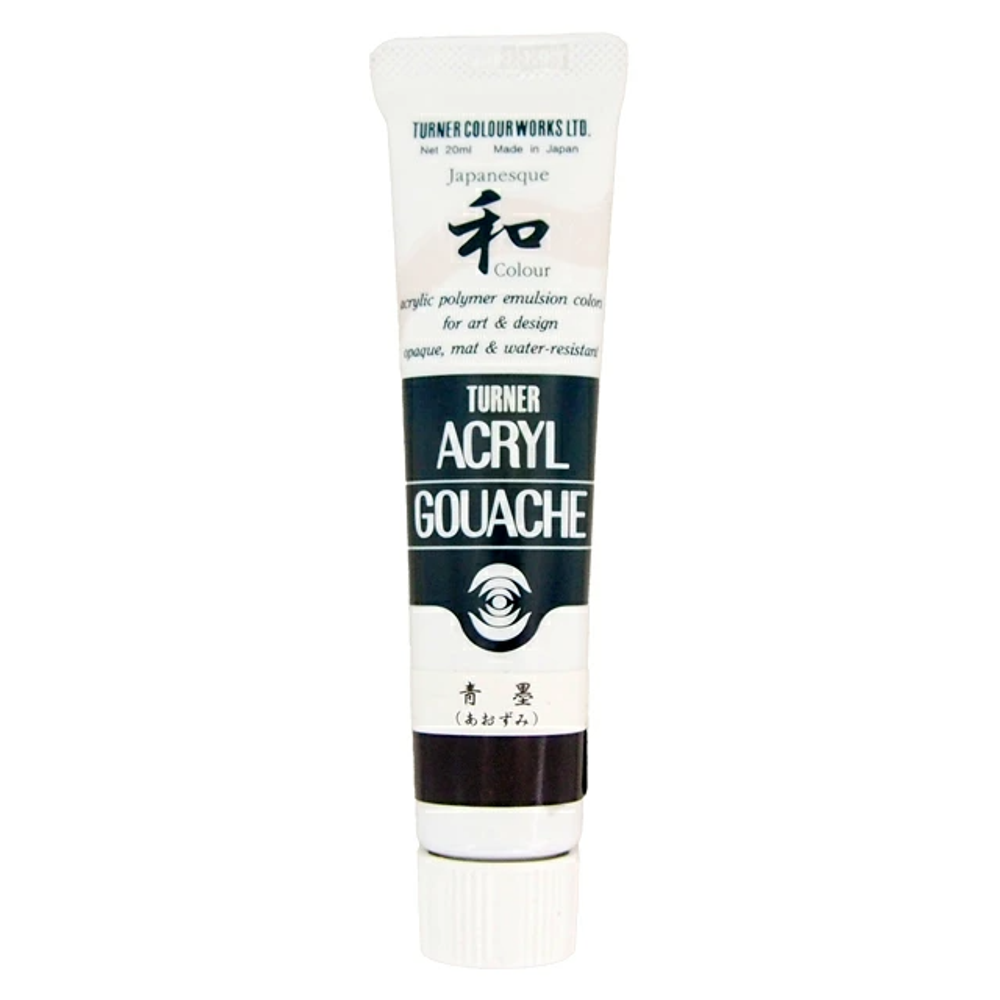 Акриловая гуашь Turner 20 мл. Japanesque Blue Black