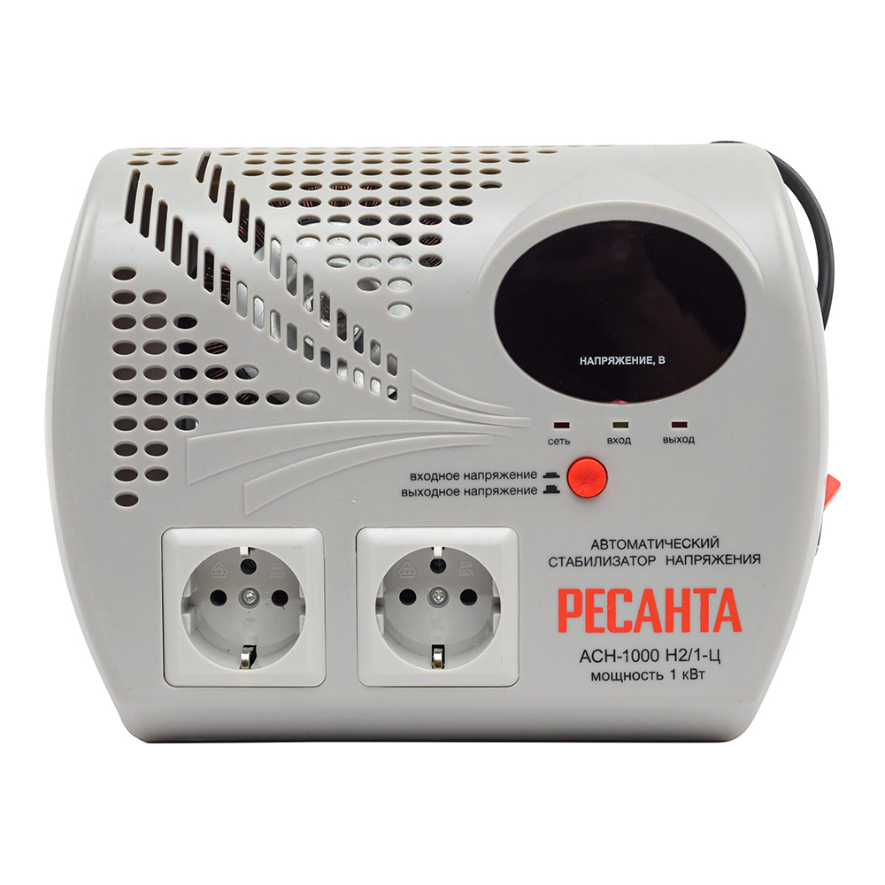 Силовой стабилизатор напряжения Ресанта АСН-1000Н2/1-Ц