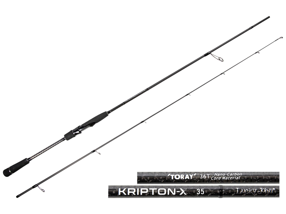 Спиннинг Lucky John Kripton-X 35 7`0" / 213 см, 8-35 г