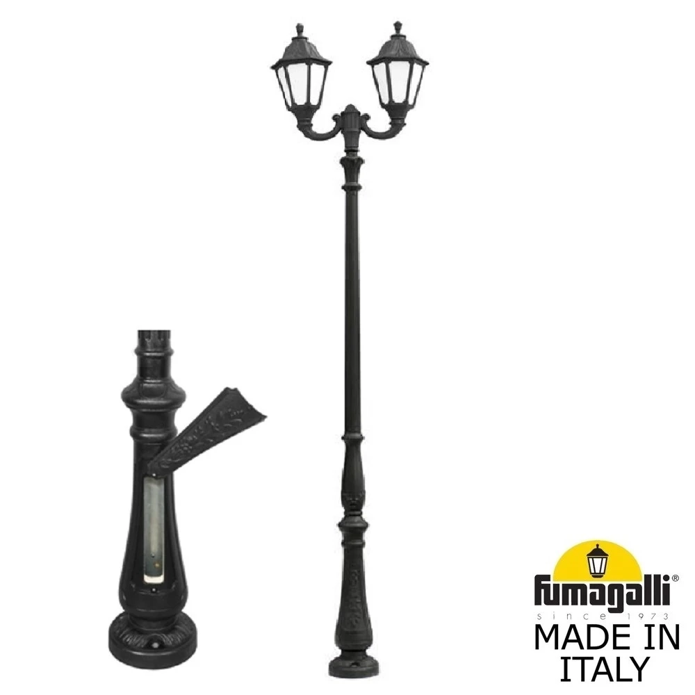 Парковый светильник Fumagalli TABOR OFIR/NOEMI 2L E35.205.R20.AYH27