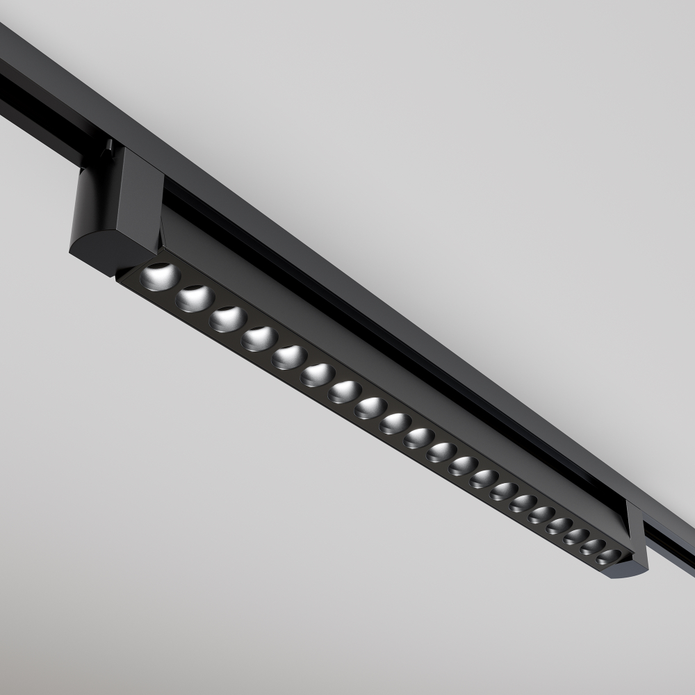 Трековый однофазный светодиодный светильник Maytoni Unity TR010-1-20W4K-M-B