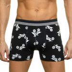 Трусы мужские боксеры черные DARKZONE DZN2642