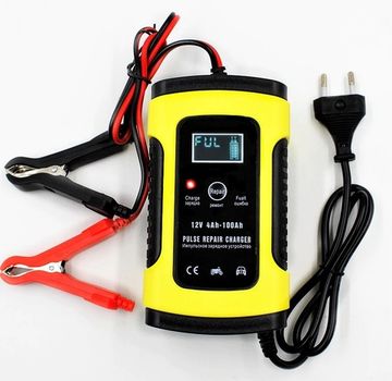 Автоматическое зарядное устройство для автомобильных аккумуляторов Sikeo IC 12V