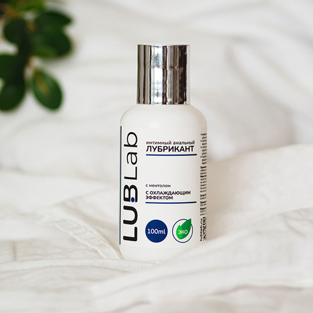 Анальный лубрикант с ментолом и охлаждающим эффектом LUBLab 100мл