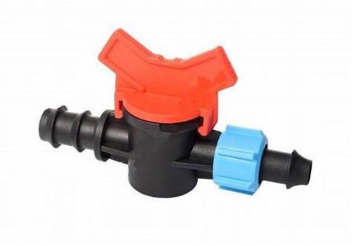 Кран заершенный 16мм с резиновым уплотнителем