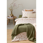 Набор из двух наволочек из сатина с принтом "Степное цветение" из коллекции prairie, 70х70 см